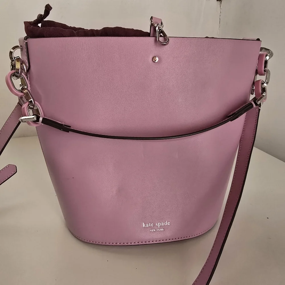 Kate Spade Suzy Suede Small Sweet Pea Bucket Bag